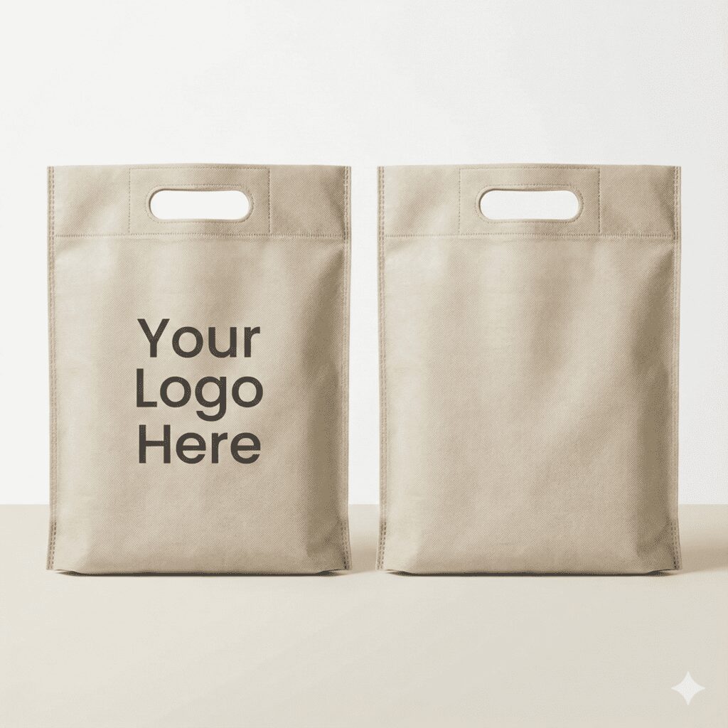 D Cut bags | LVP Propack | Eco-Friendly Non-Woven Bag Manufacturer India | Sustainable Packaging. Smarter Brands. | End-to-end Custom Printing & Eco-Friendly Packaging Solutions