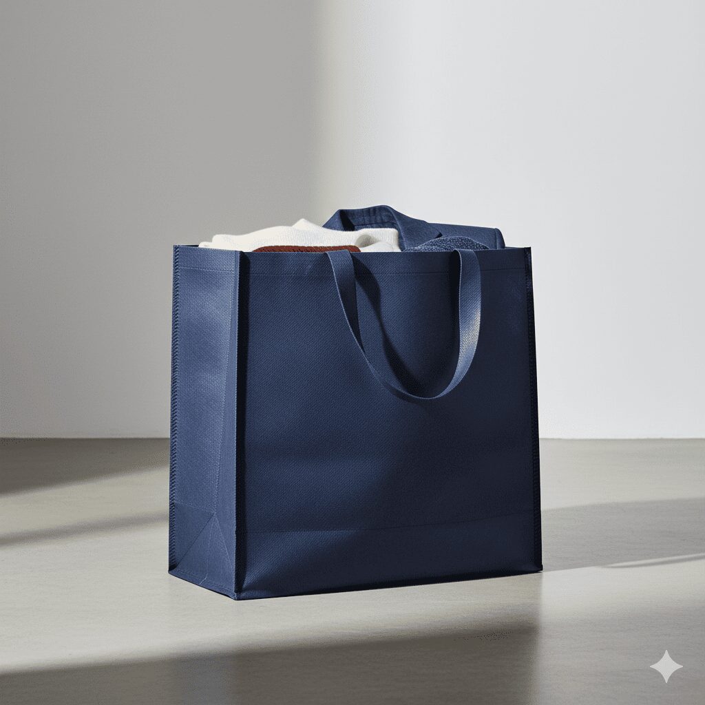 Gemini Generated Image ndq4m7ndq4m7ndq4 | LVP Propack | Eco-Friendly Non-Woven Bag Manufacturer India | Sustainable Packaging. Smarter Brands. | End-to-end Custom Printing & Eco-Friendly Packaging Solutions